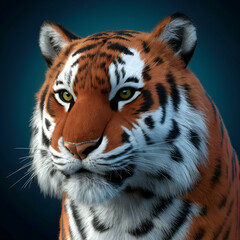 Fototapeta premium portrait of a tiger