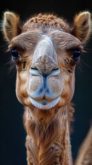 Close Up Portrait of a Camel