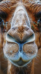 Close Up Portrait of a Camel