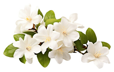 PNG  Jasmine blossom flower plant.