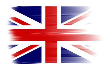 Brush flag of United Kingdom design file format png united kingdom brush stroke national flag