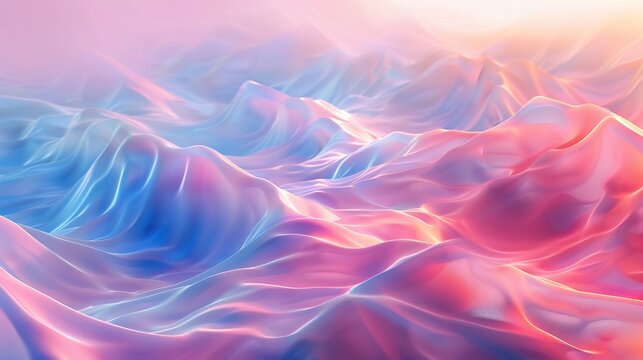 Mirage Melody: Gentle hues sway rhythmically with the rippling desert dunes, creating a serene melody when viewed from above.