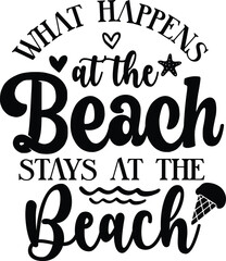 what happens at the beach satays at the beach