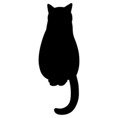 Cat shadow single 42 cute, png illustration.