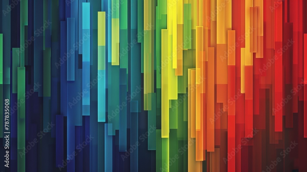 Poster abstract background with color stripes and linear patterns. element for cover design, book design, a