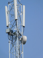 Tower telecommunication technology transmission cell