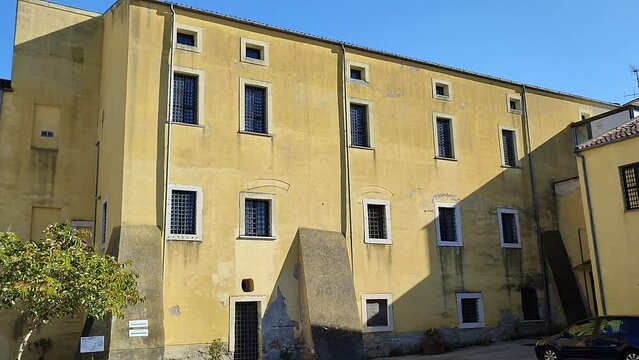 Benevento - Panoramica dell'ex Convento di San Felice dal cortile interno