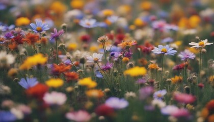 field of flowers