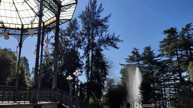 Benevento - Scorcio dalla piazzetta centrale della Villa Comunale