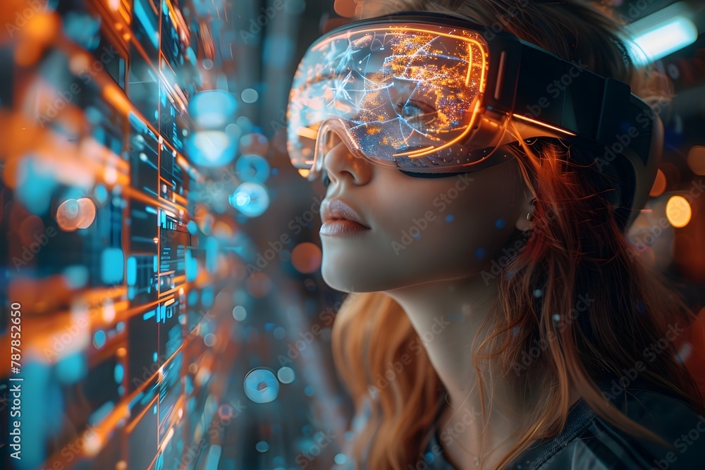 Poster envisioning a bright future mixed reality and innovative computer interfaces merge for an optimistic