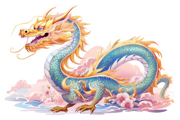 PNG Chinese dragon representation creativity dinosaur. AI generated Image by rawpixel.