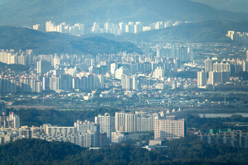 Cityscape of Seoul City