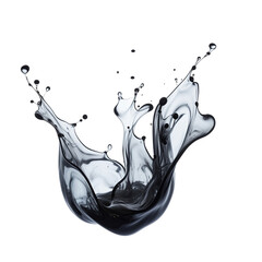 ink drop in water SVG on transparent background