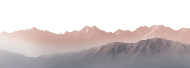 PNG Aesthetic mountain scenery photo landscape outdoors horizon - obrazy, fototapety, plakaty