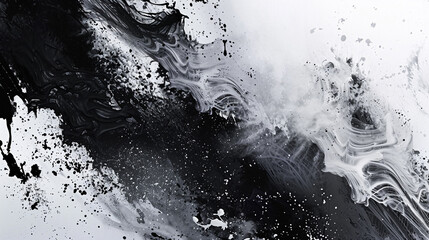 Monochrome spray paint textures, sophisticated set for contemporary art.