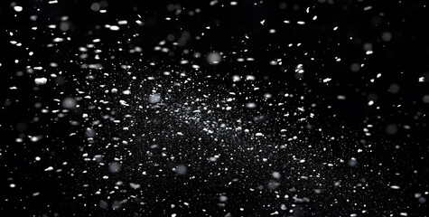 Obraz premium The movement of air in the water. Macro. Black and white. For eco concepts or drinks, liquids with bubbles, abstract backgrounds.