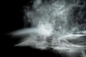 Swirly white smoke - 787866293