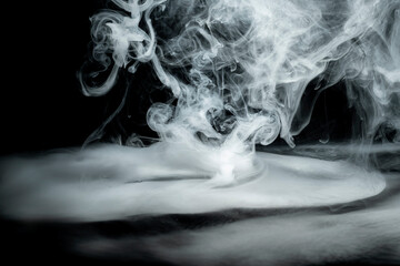 Swirly white smoke - 787866403