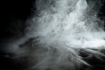 Swirly white smoke - 787866601