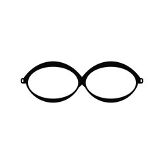 glasses icon vector