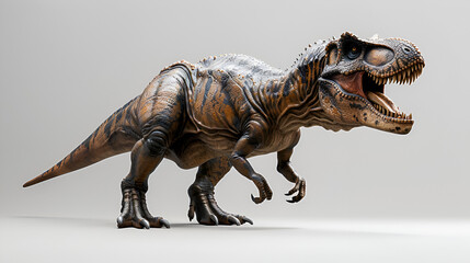 Tyrannosaurus dinosaur 3d render, generative Ai