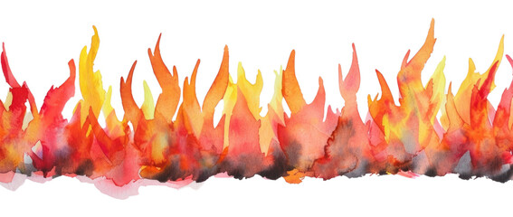 PNG Monochromatic Fire flame border fire backgrounds creativity - obrazy, fototapety, plakaty