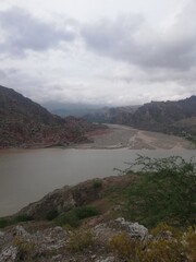river in the mountains