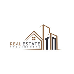 TN initial monogram logo for real estate with home shape creative design.
