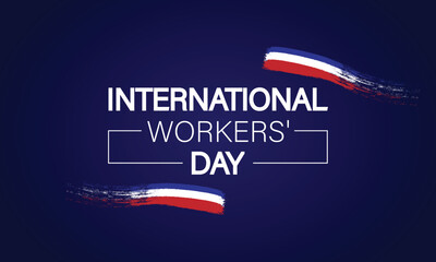 Celebrating International Workers Day Creative Illustration Design