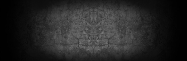 Old wall texture cement dark black gray background abstract grey color design are light with white gradient background.