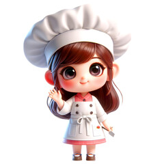 little girl cook No.A011