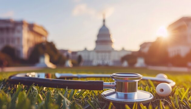 Healthcare Policy Advocacy, Depict advocacy efforts and policy initiatives aimed at shaping healthcare policy, promoting health equity, and advancing public health agendas