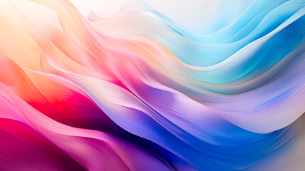 Colored abstract background. Smooth transitions of iridescent colors. Colorful gradient. Rainbow backdrop.