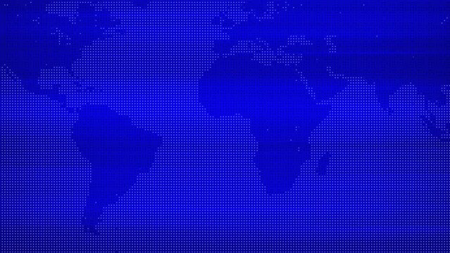 World Map News Background 