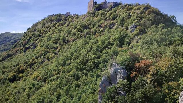 Castropignano - Panoramica della Valle del Biferno dal Cantone La Fata