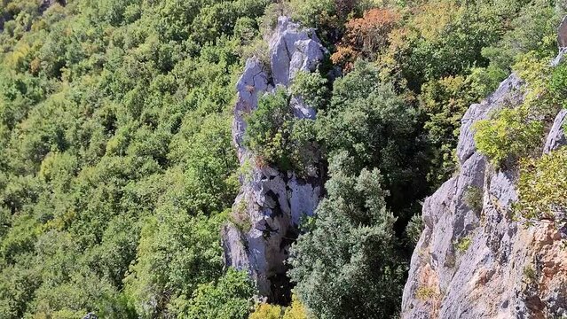 Castropignano - Scorcio del Castello D'Evoli dal Cantone della Fata