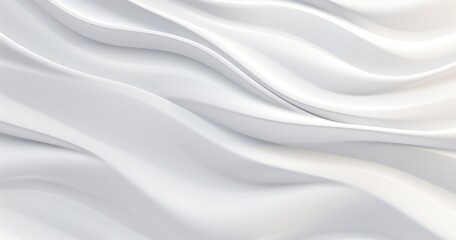 White abstract background with wavy lines and texture