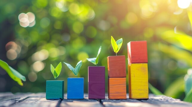 A visual representation of child development concept, showcasing the stages of childrens growth and the progression of healthy cognitive development through educational and playful activities.