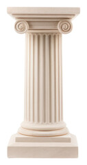 Naklejka premium PNG Greek pillar sculpture architecture letterbox mailbox