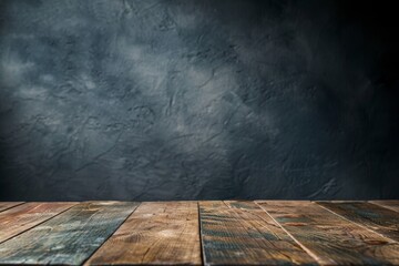 Table ready for product display montage