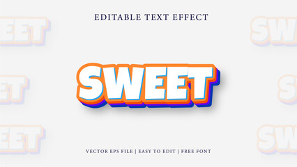 Text Effect sweet