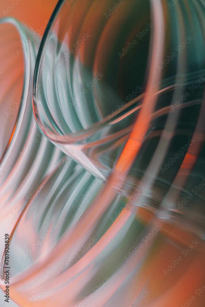 Poster abstract background with a 3d surface. hi-tech futuristic. materials science. background image. crea