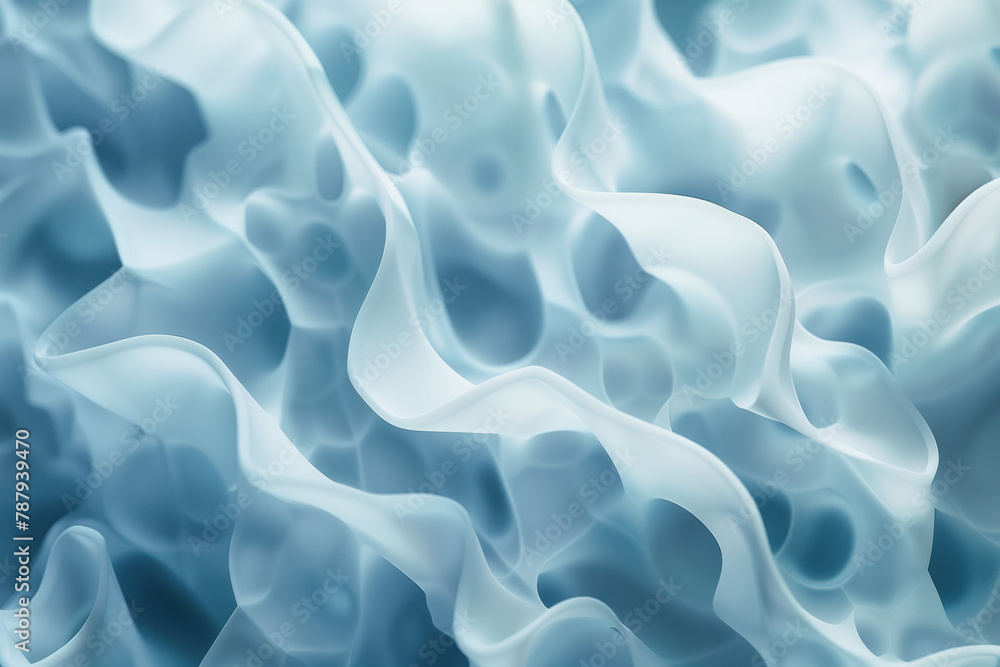 Poster abstract background with a 3d surface. hi-tech futuristic. materials science. background image. crea