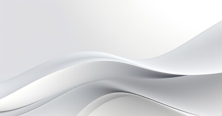abstract gray and white wave design background - obrazy, fototapety, plakaty