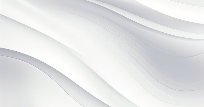 soft waves white abstract background