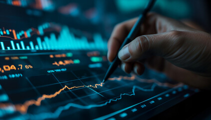 Stock Market Analysis with Charts and Pen
