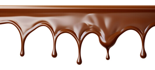 PNG Dripping chocolate syrup dessert food white background - obrazy, fototapety, plakaty
