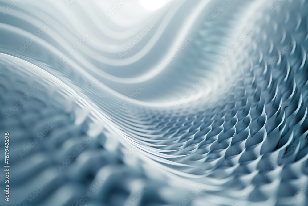 Poster abstract background with a 3d surface. hi-tech futuristic. materials science. background image. crea