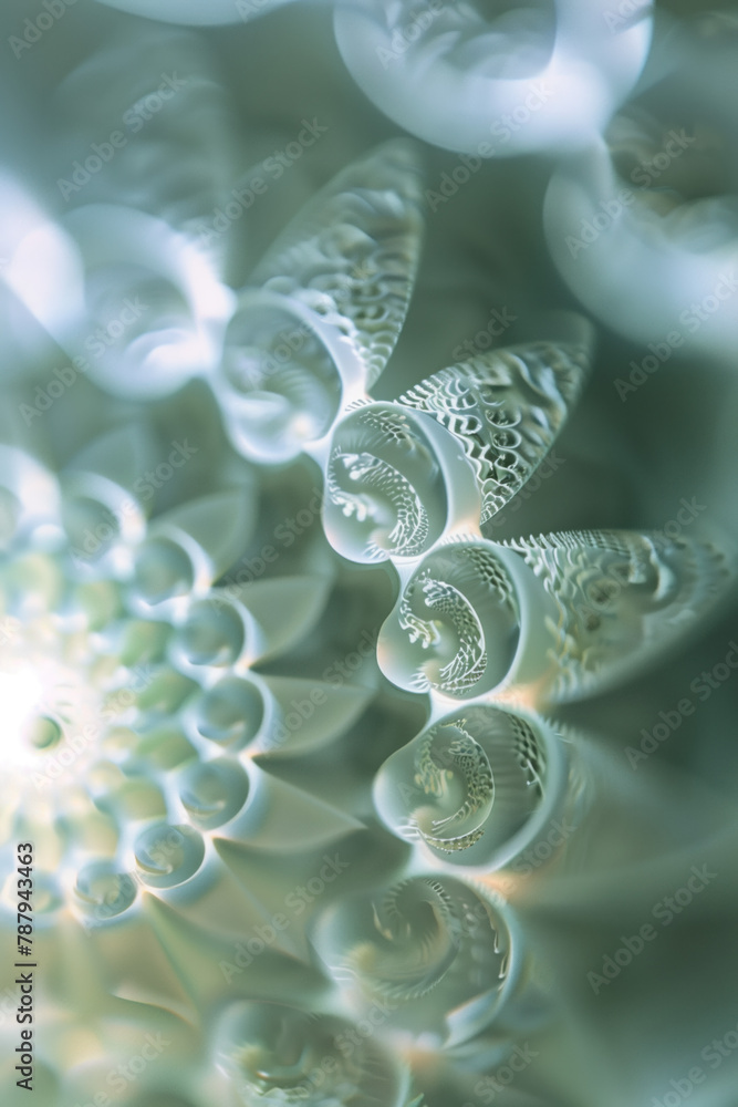 Poster abstract background with a 3d surface. hi-tech futuristic. materials science. background image. crea