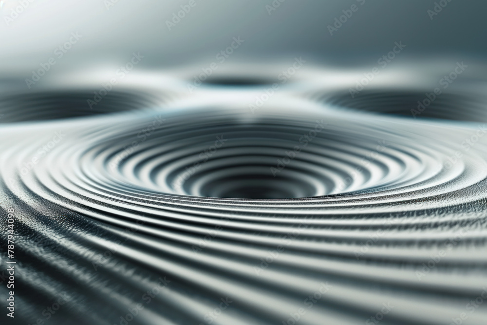 Poster abstract background with a 3d surface. hi-tech futuristic. materials science. background image. crea